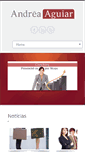 Mobile Screenshot of andreaaguiar.com.br